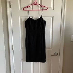 Wool Bodice Dress with Spaghetti Straps